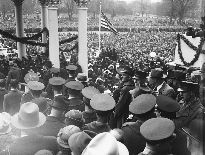 Inauguration Crowd