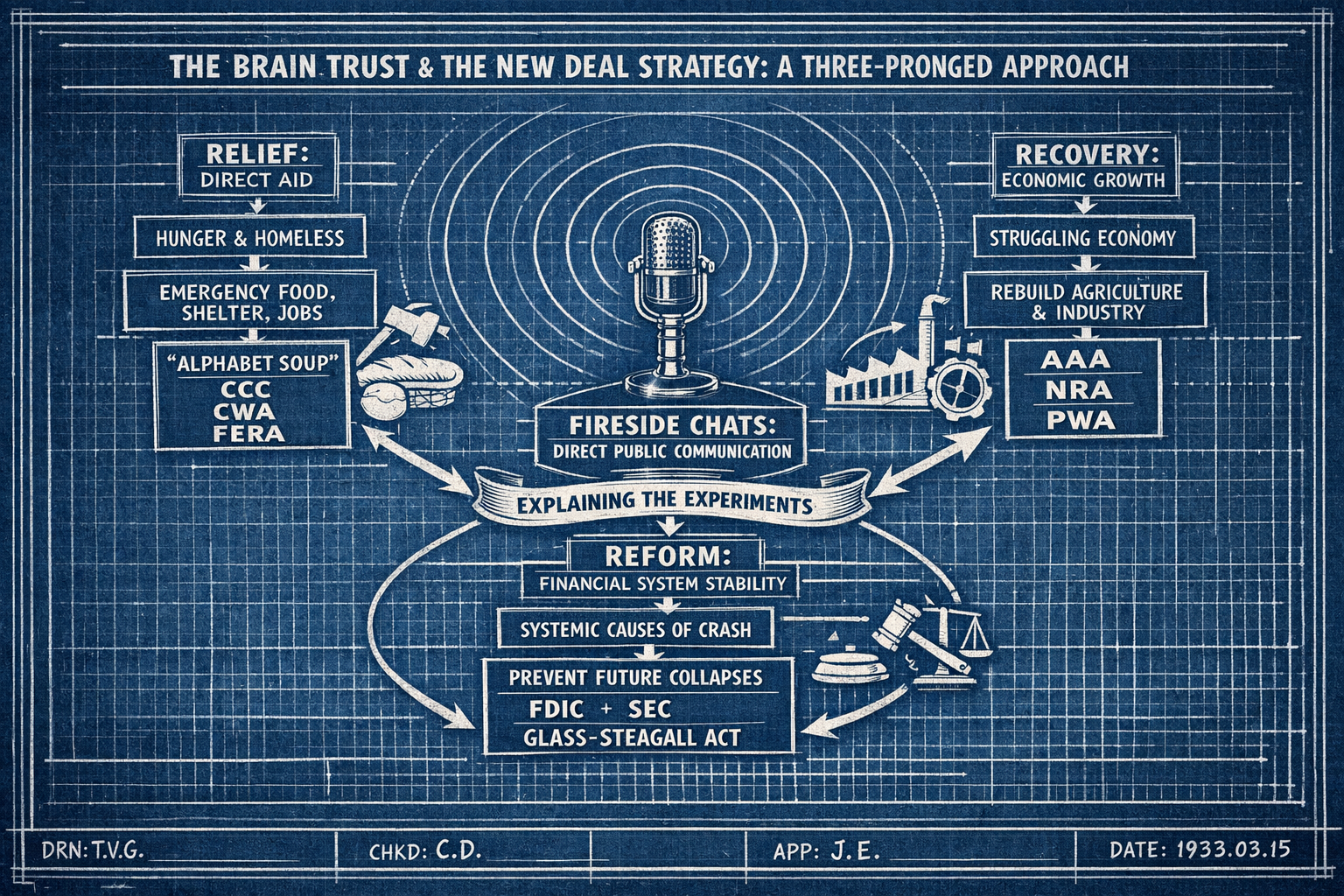 Relief Recovery Reform Diagram