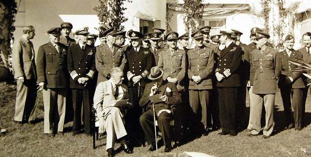 Casablanca Conference War Planning Staff Photograph