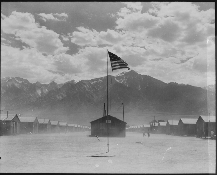 Dust Storm at Manzanar