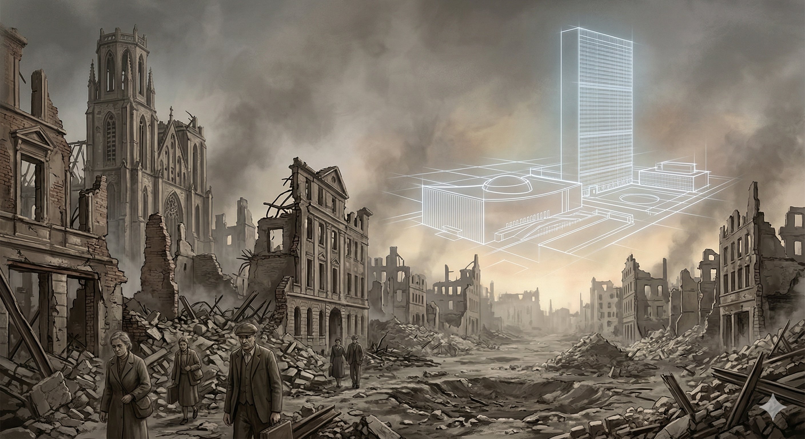 Transition from total war to global governance