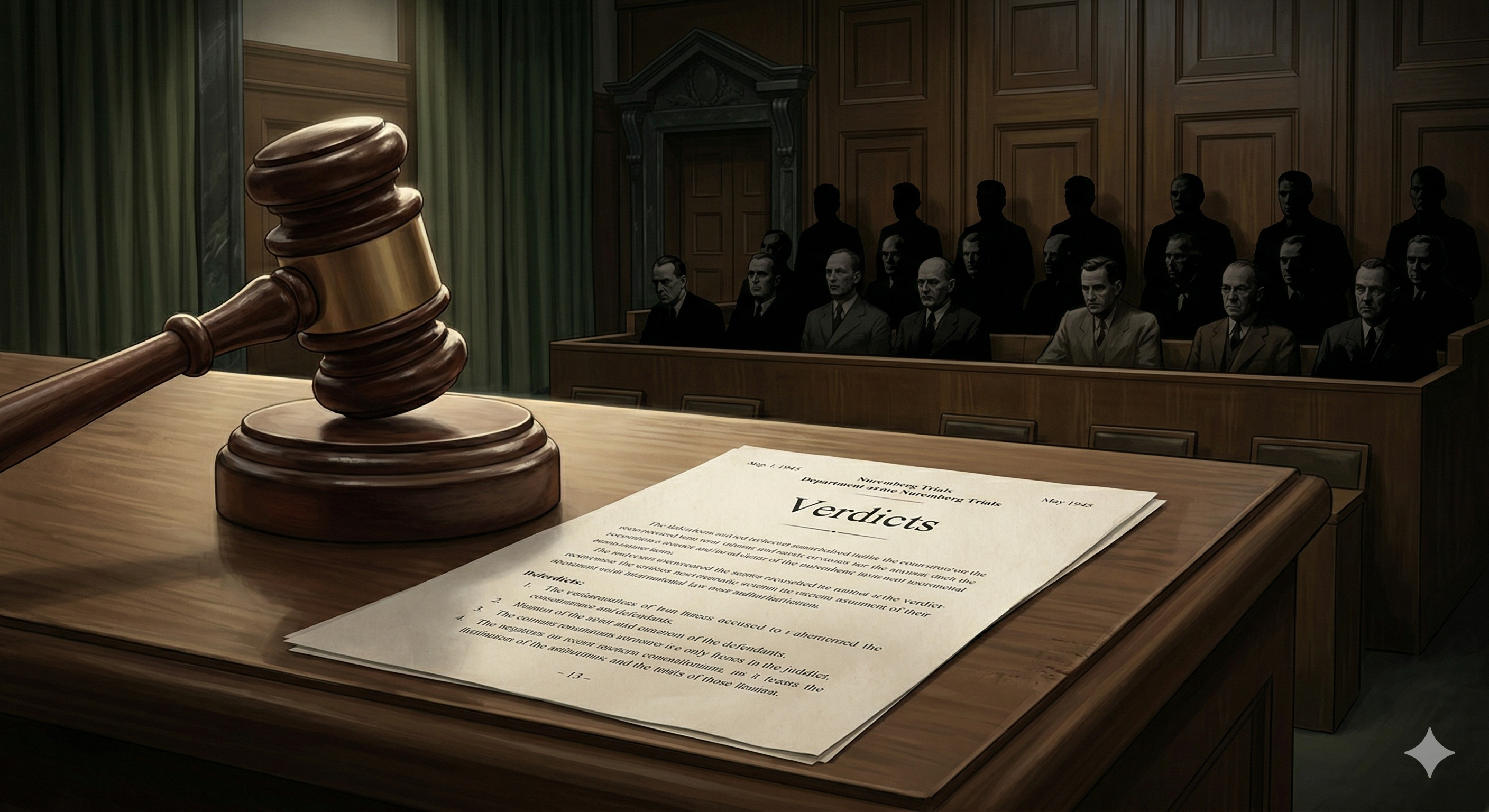 Verdicts in Nuremberg