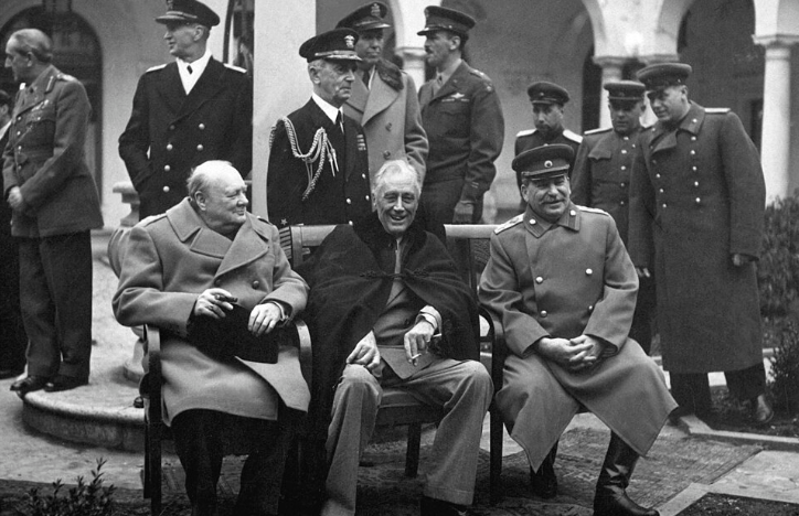 The Big Three at Yalta