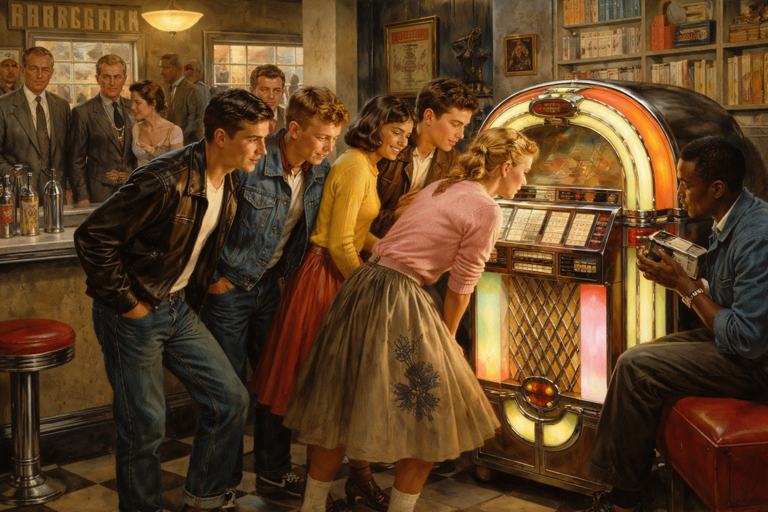 1950s Teenagers