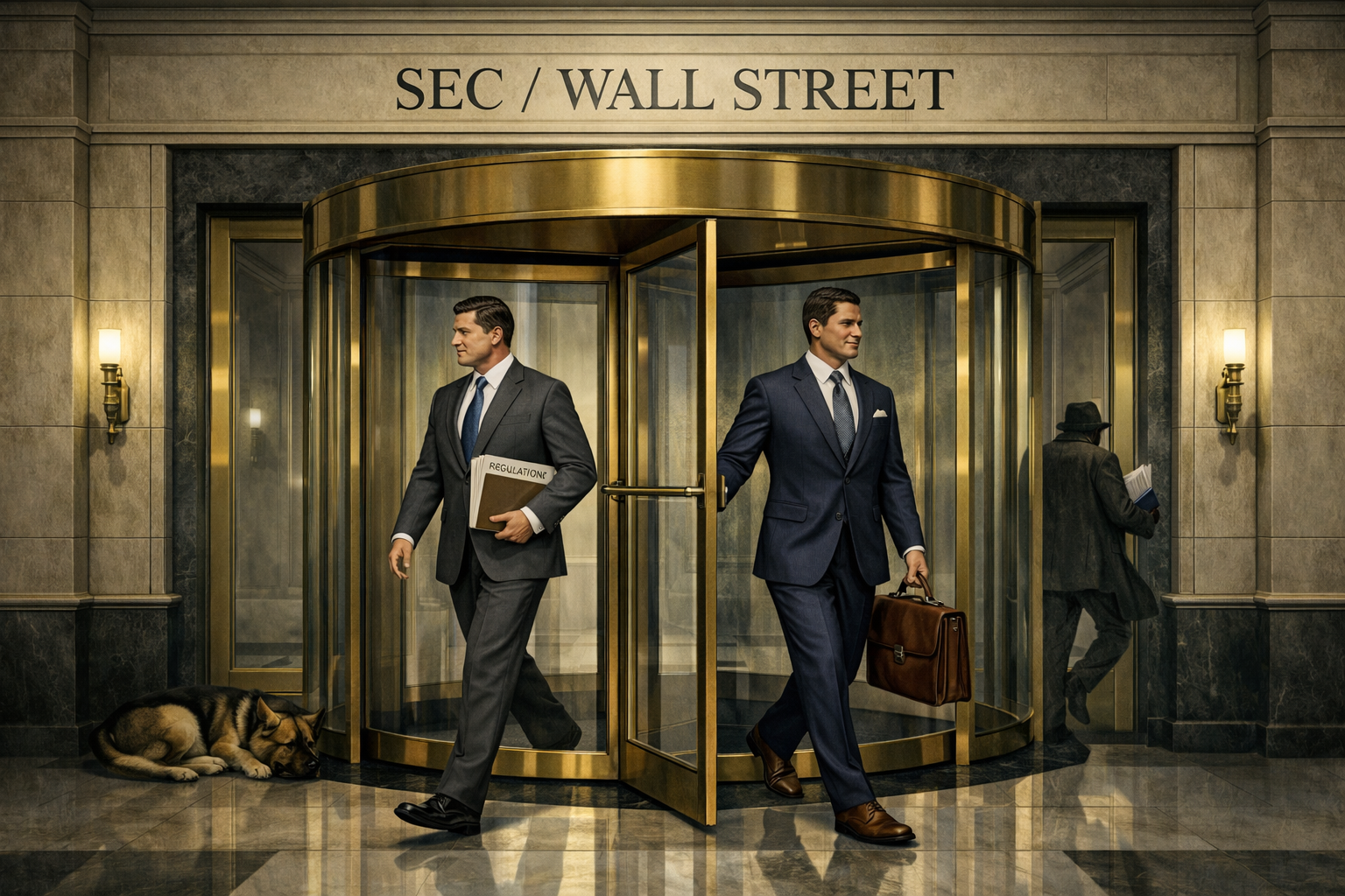 Revolving Door Illustration