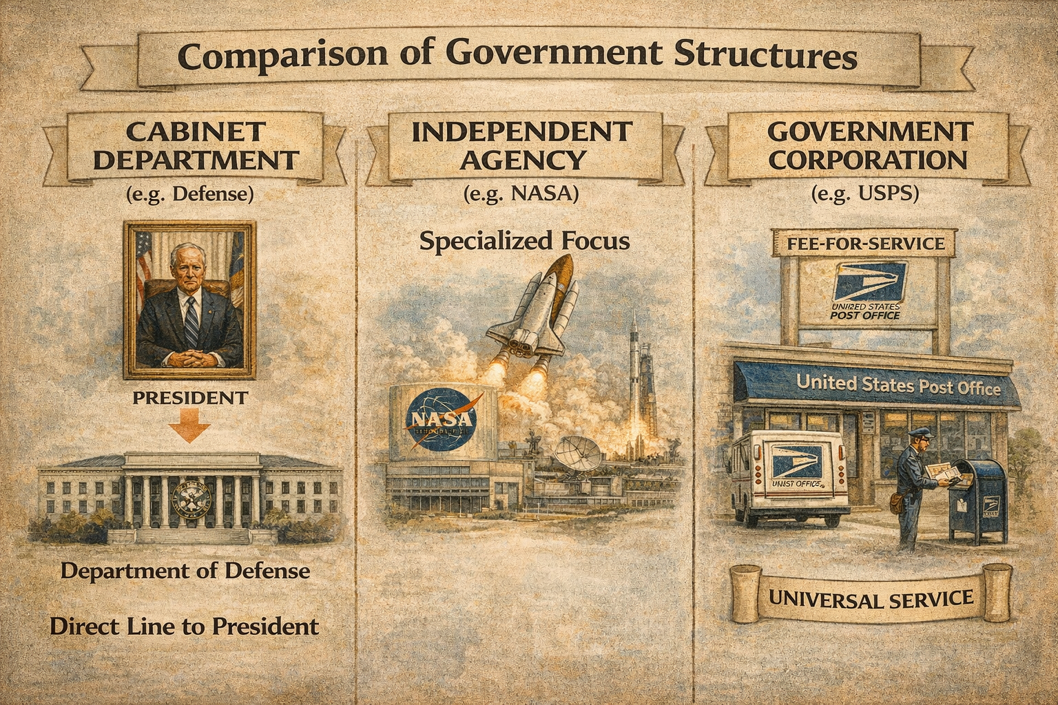 Government Structures Chart