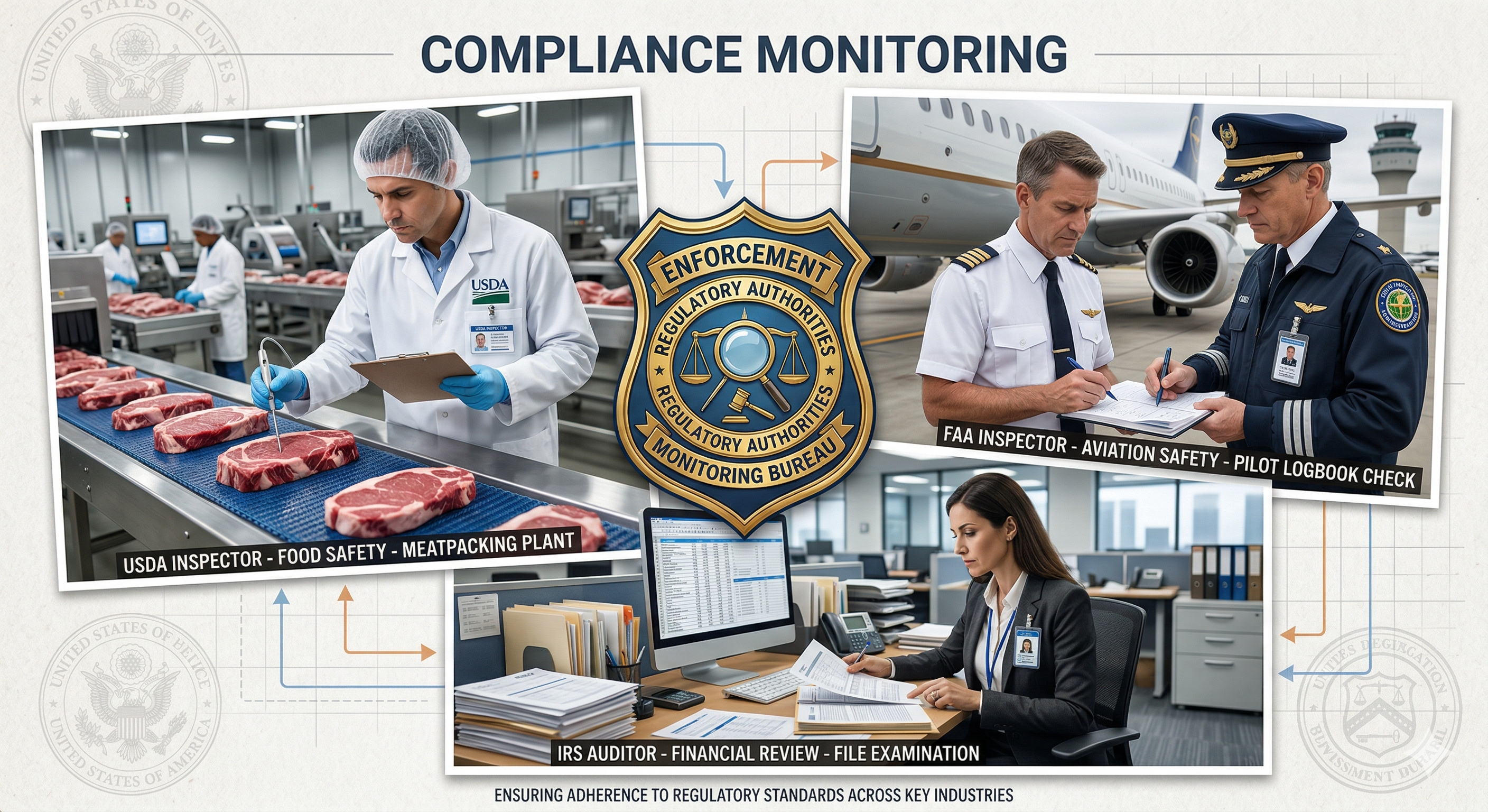 Compliance Monitoring Collage